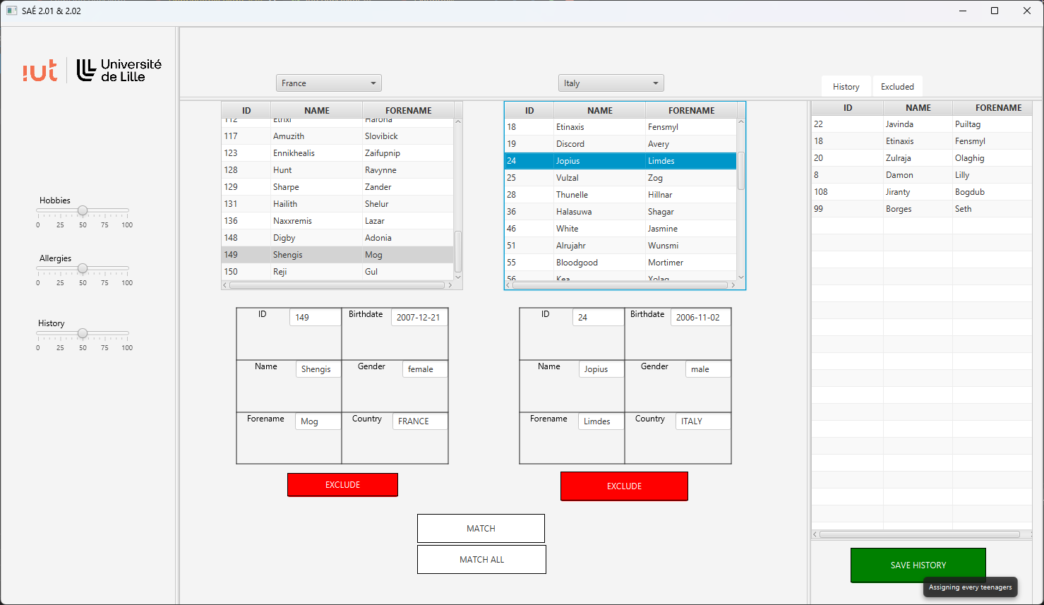 Application JavaFX